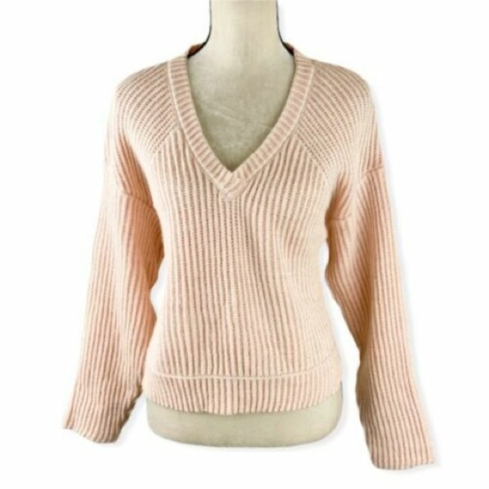 Topshop Baby Pink Knit Sweater
